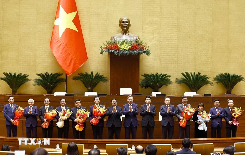 Chủ tịch Quốc hội ban hành các nghị quyết phê chuẩn nhân sự của Chính phủ